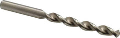 Accupro - 13/32" 130° Cobalt Jobber Drill - Bright Finish, Right Hand Cut, Parabolic Flute, Straight Shank, 5-1/4" OAL, Split Point - Industrial Tool & Supply