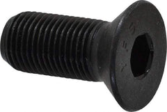 Value Collection - 1/2-20 UNF Hex Socket Drive, 82° Flat Screw - Alloy Steel, Black Oxide Finish, Fully Threaded, 1-1/4" OAL - Industrial Tool & Supply