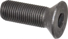 Value Collection - 1/2-20 UNF Hex Socket Drive, 82° Flat Screw - Alloy Steel, Black Oxide Finish, Fully Threaded, 1-1/2" OAL - Industrial Tool & Supply