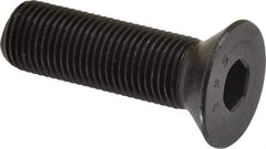 Value Collection - 1/2-20 UNF Hex Socket Drive, 82° Flat Screw - Alloy Steel, Black Oxide Finish, Fully Threaded, 1-3/4" OAL - Industrial Tool & Supply