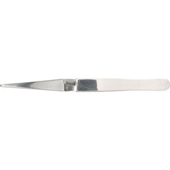 4 1/2″ Self Closing Sharp Tweezers - Industrial Tool & Supply