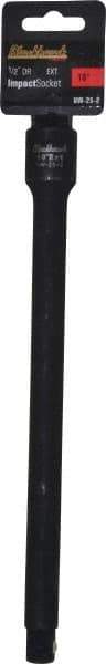 Blackhawk by Proto - 1/2" Drive Impact Socket Extension - 10" OAL - Industrial Tool & Supply