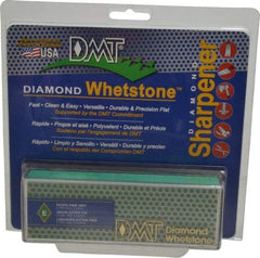 DMT - 6" Long x 2" Wide x 3/4" Thick, Diam ond Sharpening Stone - Rectangle, 1200 Grit, Extra Fine Grade - Industrial Tool & Supply