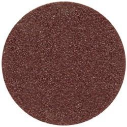 Merit Abrasives - 1" Disc Diam, 100 Grit, Aluminum Oxide Quick Change Disc - Type P Attaching System, Coated, Fine Grade, 40,000 RPM - Industrial Tool & Supply
