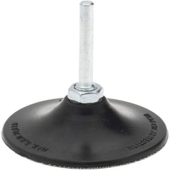 Merit Abrasives - 3" Diam Quick-Change Type P Disc Backing Pad - Industrial Tool & Supply