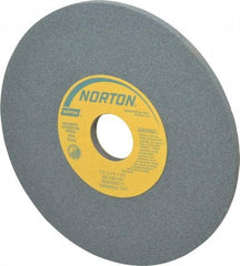 Norton - 7" Diam x 1-1/4" Hole x 1/4" Thick, I Hardness, 120 Grit Surface Grinding Wheel - Silicon Carbide, Type 1, Fine Grade, 3,600 Max RPM, Vitrified Bond, No Recess - Industrial Tool & Supply