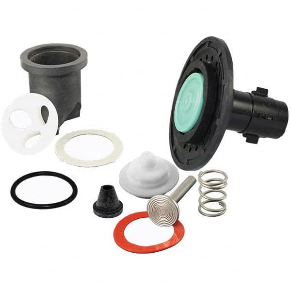 Flush Valve/Flushometer Repair Kits & Parts; Type: Diaphram Repair Kit; For Use With: Sloan Flushometer; Contents: 1.6 GPF Repair Diaphram; Handle Repair Kit; Vacuum Breaker; Color: Black; Green; Type: Diaphram Repair Kit; Includes: 1.6 GPF Repair Diaphra