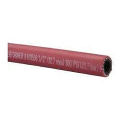 Eaton - 1/2" ID x 7/8" OD CTL Oil Resistant Air Hose - 300 Working psi, -40 to 160°F, Red - Industrial Tool & Supply