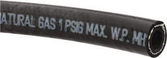 Eaton - 3/8" ID x 23/32" OD x 500' OAL, LPG Hose - 350 Max Working psi, -40 to 140°F, Black - Industrial Tool & Supply