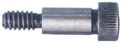 Holo-Krome - 8mm Shoulder Diam x 12mm Shoulder Length, M6x1 Metric Coarse, Hex Socket Shoulder Screw - 12.9 Alloy Steel, Uncoated, 5.32 to 5.5mm Head Height x 12.73 to 13mm Head Diam - Industrial Tool & Supply