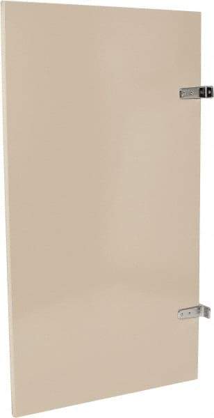 Bradley - Washroom Partition Steel Urinal Panel - 23 Inch Wide x 42 Inch High, ADA Compliant Stall Compatibility, Almond - Industrial Tool & Supply