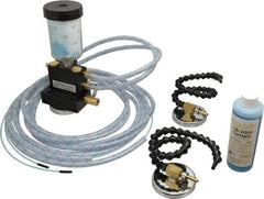 Accu-Lube - 2 Outlet, 10 Ounce Tank Capacity, Micro Lubricant System - 12' Coolant Line Length - Industrial Tool & Supply