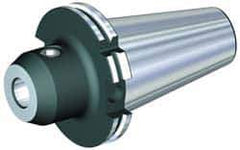 Kennametal - DV50 Taper Shank 12mm Hole End Mill Holder/Adapter - 42mm Nose Diam, 150mm Projection, M24 Drawbar, Through-Spindle Coolant - Exact Industrial Supply