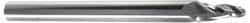 Onsrud - 1/8" Cutting Diam x 1" Length of Cut, 2 Flute, Upcut Spiral Router Bit - Uncoated, Right Hand Cut, Solid Carbide, 3" OAL x 1/4" Shank Diam, Ball End Taper - Industrial Tool & Supply