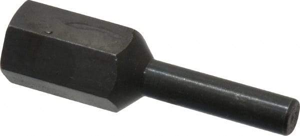 Value Collection - 1" Long Bore Polisher Mandrel - 5/16-18 Thread, 1/2" Diam, 1/2" Hole, for Use with SK-3 - Industrial Tool & Supply