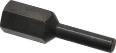 Value Collection - 1" Long Bore Polisher Mandrel - 5/16-18 Thread, 1/2" Diam, 1/2" Hole, for Use with SK-3 - Industrial Tool & Supply