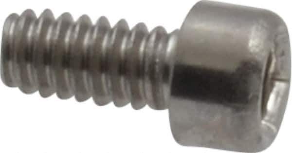 Value Collection - #2-56 UNC Hex Socket Drive, Socket Cap Screw - Grade 18-8 Stainless Steel, 3/16" Length Under Head - Industrial Tool & Supply