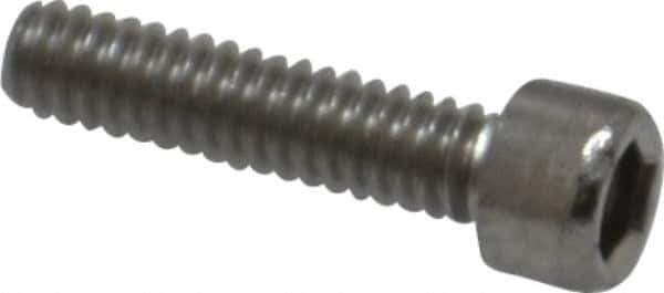 Value Collection - #2-56 UNC Hex Socket Drive, Socket Cap Screw - Grade 18-8 Stainless Steel, 3/8" Length Under Head - Industrial Tool & Supply