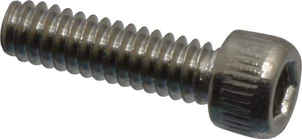 Value Collection - #3-48 UNC Hex Socket Drive, Socket Cap Screw - Grade 18-8 Stainless Steel, 3/8" Length Under Head - Industrial Tool & Supply