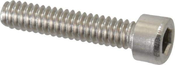 Value Collection - #3-48 UNC Hex Socket Drive, Socket Cap Screw - Grade 18-8 Stainless Steel, 1/2" Length Under Head - Industrial Tool & Supply