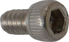 Value Collection - #4-40 UNC Hex Socket Drive, Socket Cap Screw - Grade 18-8 Stainless Steel, 3/16" Length Under Head - Industrial Tool & Supply