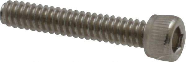 Value Collection - #4-40 UNC Hex Socket Drive, Socket Cap Screw - Grade 18-8 Stainless Steel, 5/8" Length Under Head - Industrial Tool & Supply
