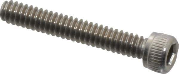 Value Collection - #4-40 UNC Hex Socket Drive, Socket Cap Screw - Grade 18-8 Stainless Steel, 3/4" Length Under Head - Industrial Tool & Supply
