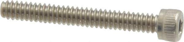Value Collection - #4-40 UNC Hex Socket Drive, Socket Cap Screw - Grade 18-8 Stainless Steel, 7/8" Length Under Head - Industrial Tool & Supply
