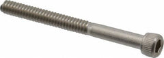 Value Collection - #4-40 UNC Hex Socket Drive, Socket Cap Screw - Grade 18-8 Stainless Steel, 1-1/4" Length Under Head - Industrial Tool & Supply
