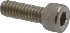 Value Collection - #5-40 UNC Hex Socket Drive, Socket Cap Screw - Grade 18-8 Stainless Steel, 3/8" Length Under Head - Industrial Tool & Supply