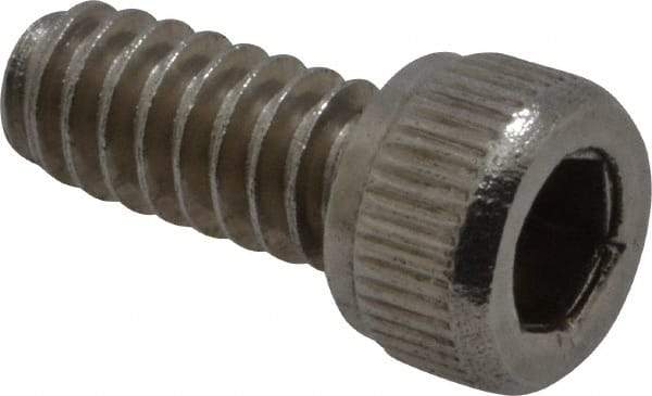 Value Collection - #6-32 UNC Hex Socket Drive, Socket Cap Screw - Grade 18-8 Stainless Steel, 5/16" Length Under Head - Industrial Tool & Supply