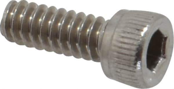 Value Collection - #6-32 UNC Hex Socket Drive, Socket Cap Screw - Grade 18-8 Stainless Steel, 3/8" Length Under Head - Industrial Tool & Supply