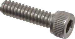 Value Collection - #6-32 UNC Hex Socket Drive, Socket Cap Screw - Grade 18-8 Stainless Steel, 1/2" Length Under Head - Industrial Tool & Supply