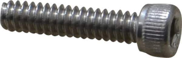 Value Collection - #6-32 UNC Hex Socket Drive, Socket Cap Screw - Grade 18-8 Stainless Steel, 5/8" Length Under Head - Industrial Tool & Supply
