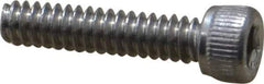 Value Collection - #6-32 UNC Hex Socket Drive, Socket Cap Screw - Grade 18-8 Stainless Steel, 5/8" Length Under Head - Industrial Tool & Supply