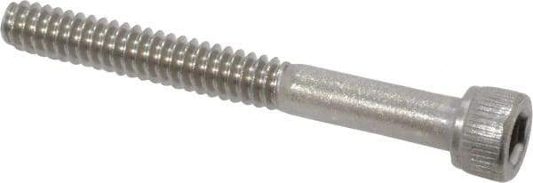 Value Collection - #6-32 UNC Hex Socket Drive, Socket Cap Screw - Grade 18-8 Stainless Steel, 1-1/4" Length Under Head - Industrial Tool & Supply