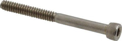 Value Collection - #6-32 UNC Hex Socket Drive, Socket Cap Screw - Grade 18-8 Stainless Steel, 1-1/2" Length Under Head - Industrial Tool & Supply