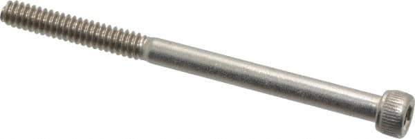 Value Collection - #6-32 UNC Hex Socket Drive, Socket Cap Screw - Grade 18-8 Stainless Steel, 2" Length Under Head - Industrial Tool & Supply