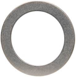 Made in USA - 0.048" Thick, 1-1/4" Inside x 1-3/4" OD, Round Shim - Uncoated 302/304 Stainless Steel - Industrial Tool & Supply
