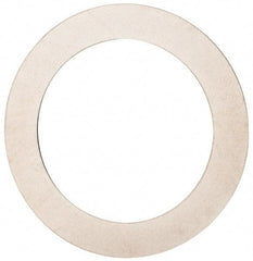 Made in USA - 0.008" Thick, 1-1/4" Inside x 1-3/4" OD, Round Shim - Uncoated 302/304 Stainless Steel - Industrial Tool & Supply