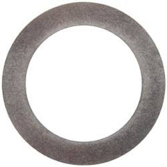 Made in USA - 0.015" Thick, 1-1/2" Inside x 2-1/8" OD, Round Shim - Uncoated 302/304 Stainless Steel - Industrial Tool & Supply