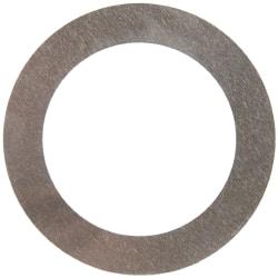 Made in USA - 0.002" Thick, 1-1/2" Inside x 2-1/8" OD, Round Shim - Uncoated 302/304 Stainless Steel - Industrial Tool & Supply
