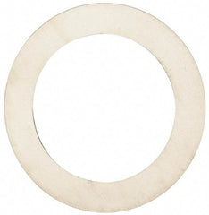 Made in USA - 0.003" Thick, 1-1/2" Inside x 2-1/8" OD, Round Shim - Uncoated 302/304 Stainless Steel - Industrial Tool & Supply