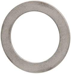 Made in USA - 0.048" Thick, 1-1/2" Inside x 2-1/8" OD, Round Shim - Uncoated 302/304 Stainless Steel - Industrial Tool & Supply