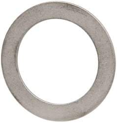 Made in USA - 0.06" Thick, 1-1/2" Inside x 2-1/8" OD, Round Shim - Uncoated 302/304 Stainless Steel - Industrial Tool & Supply