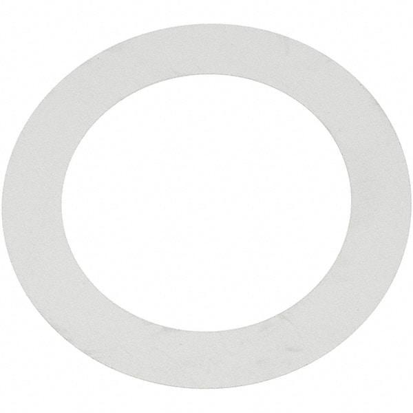 Made in USA - 0.008" Thick, 1-1/2" Inside x 2-1/8" OD, Round Shim - Uncoated 302/304 Stainless Steel - Industrial Tool & Supply