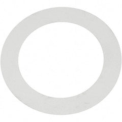 Made in USA - 0.008" Thick, 1-1/2" Inside x 2-1/8" OD, Round Shim - Uncoated 302/304 Stainless Steel - Industrial Tool & Supply