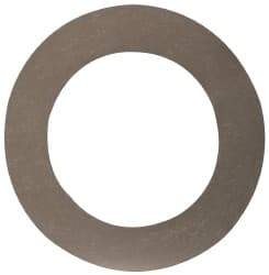 Made in USA - 0.01" Thick, 1-3/4" Inside x 2-3/4" OD, Round Shim - Uncoated 302/304 Stainless Steel - Industrial Tool & Supply