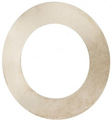 Made in USA - 0.002" Thick, 1-3/4" Inside x 2-3/4" OD, Round Shim - Uncoated 302/304 Stainless Steel - Industrial Tool & Supply