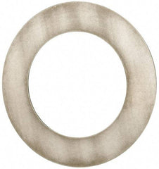Made in USA - 0.024" Thick, 1-3/4" Inside x 2-3/4" OD, Round Shim - Uncoated 302/304 Stainless Steel - Industrial Tool & Supply